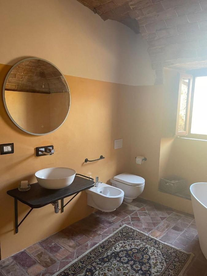 La Casa Di Mezzo Villa Calascio Eksteriør billede